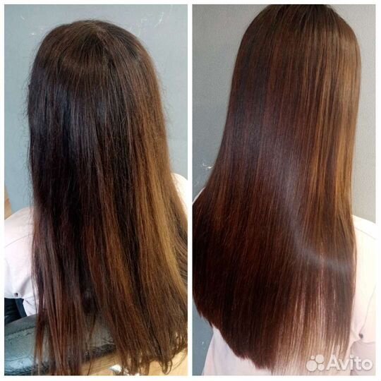 Ботокс, кератин 2000 (любая длина)