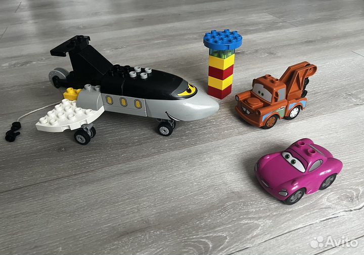 Lego duplo тачки Сид приходит на помощь