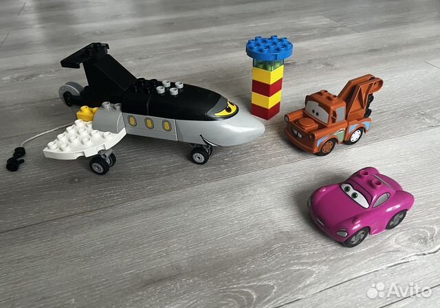 Lego duplo тачки Сид приходит на помощь