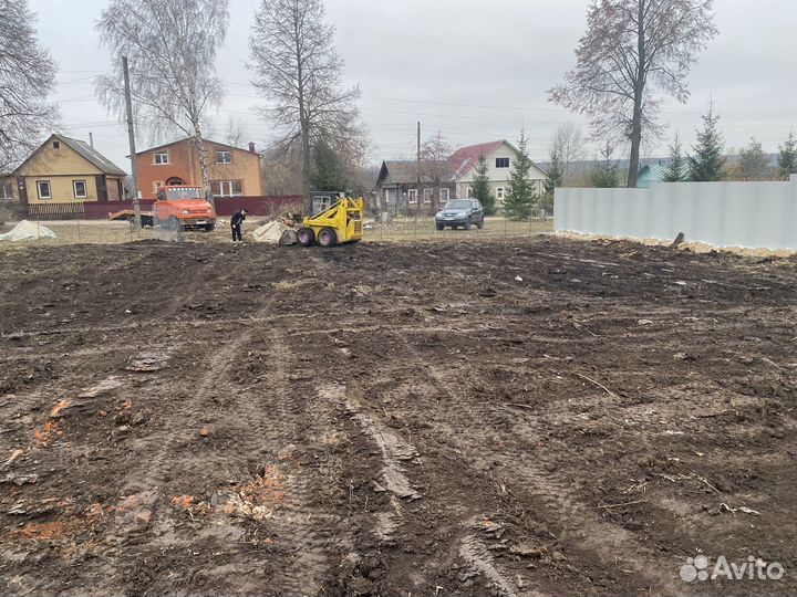 Благоустройство участка и расчистка