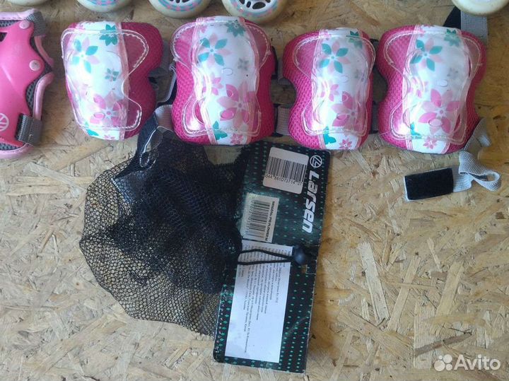 Роликовые коньки детские раздвижные