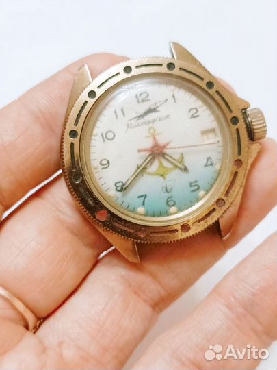 Часы командирские под восстановление на ходу