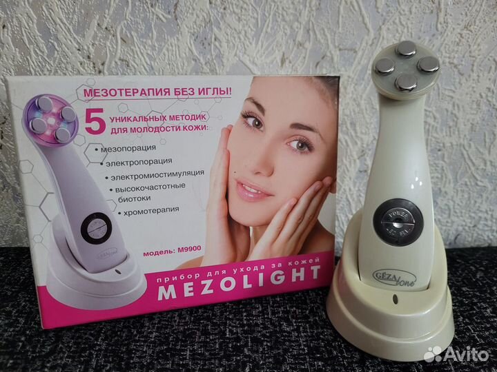 Gezatone Массажер «Мезотерапия лица без иглы»m9900