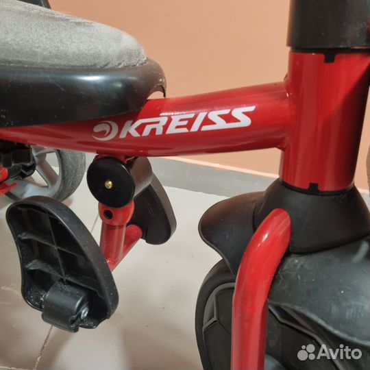 Детский велосипед с родительской ручкой