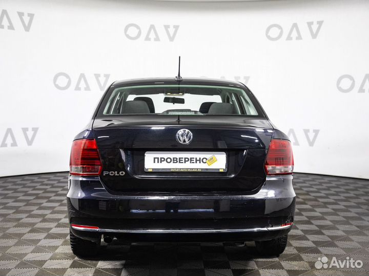 Volkswagen Polo 1.6 AT, 2019, 116 000 км