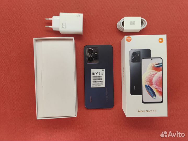 Xiaomi Redmi Note 12 6/128Gb Onyx Gray новый