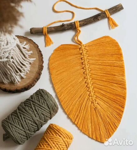 Панно макраме 