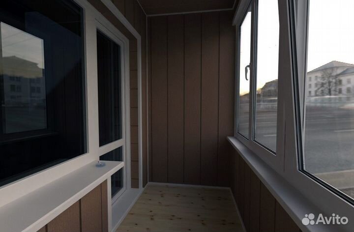 Остекление балконов и лоджий