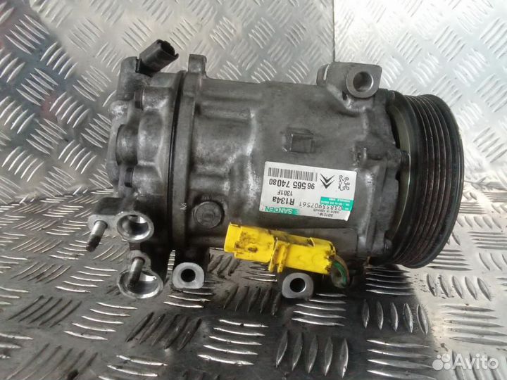 Компрессор кондиционера Peugeot 407/ Citroen C5