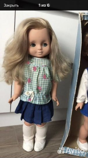 Много кукол ГДР советского времени