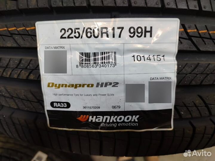 Hankook Dynapro HP2 RA33 225/60 R17 99H