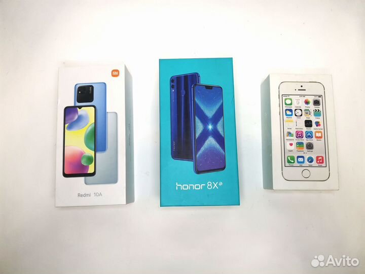 Коробка от смартфона iPhone5 Honor 8X Redmi 10A