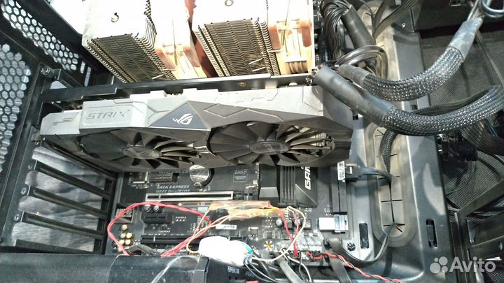 Видеокарта asus AMD Radeon RX 570 ROG Strix 8GB