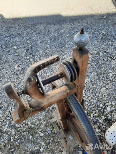 Прялка деревянная старинная