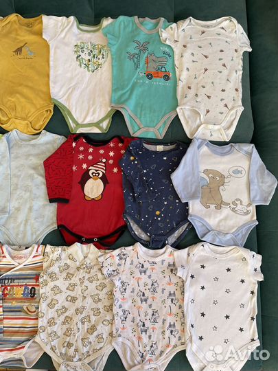 Боди на мальчика 68-74-80