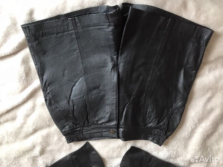 Кожаные шорты