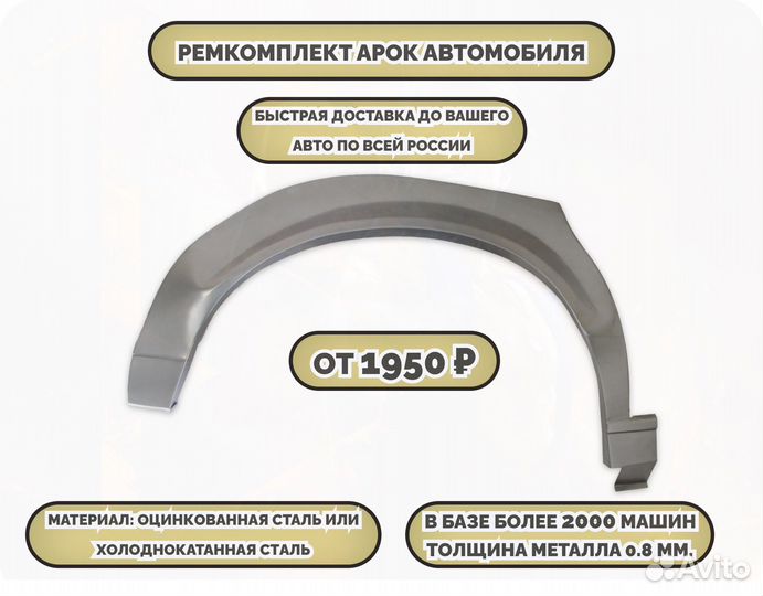 Ремонтные арки на автомобиль