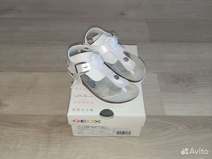 Новые сандали Geox р 28 пробка