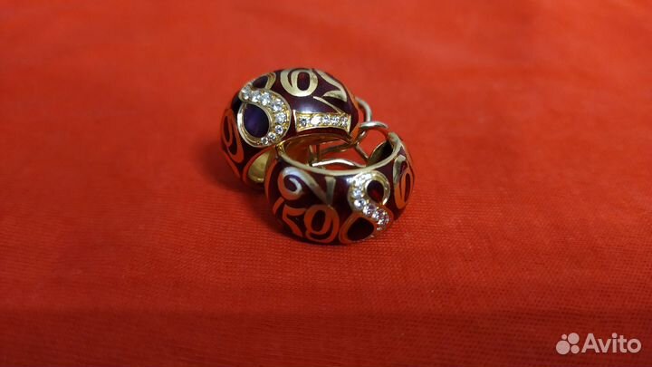 Зoлoтые cepьги Frаnck Мullеr