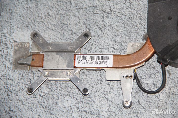 Система охлаждения ноутбука HP Pavilion DV6000