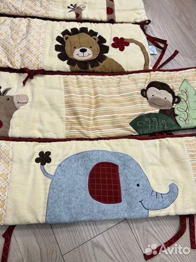 Бортики в детскую кроватку