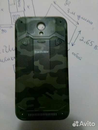 Крышка телефона blakvi 5000
