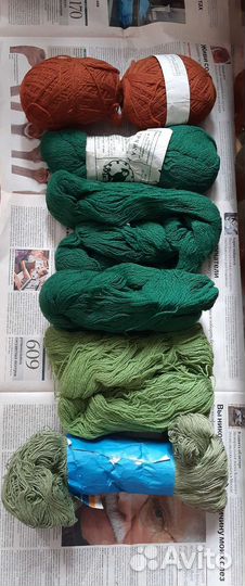 Пряжа для вязания СССР