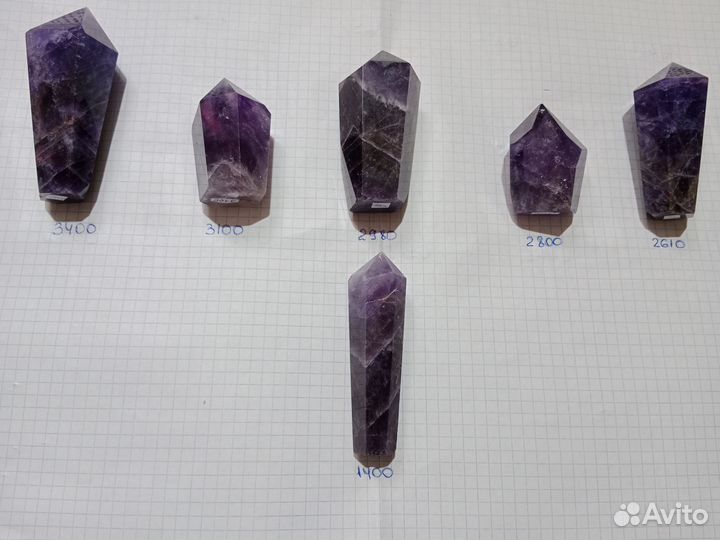 Кристаллы аметист