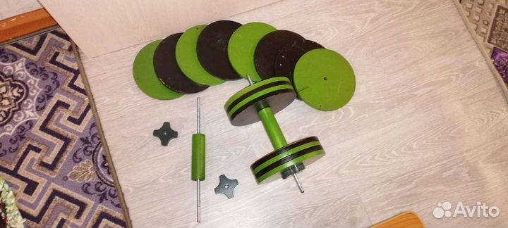 Гантели разборные