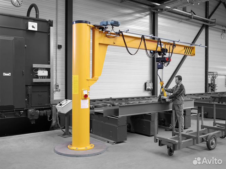 Кран консольный, настенный, с установкой