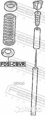 Проставка задней пружины нижняя Ford Focus 08