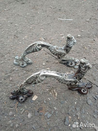 Дверные ручки старинные