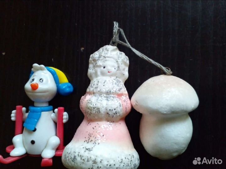 Елочные украшения СССР