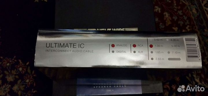 Tchernov Cable Ultimate IC RCA 1.0m