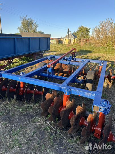 Бдт3 прицепная дисковая борона