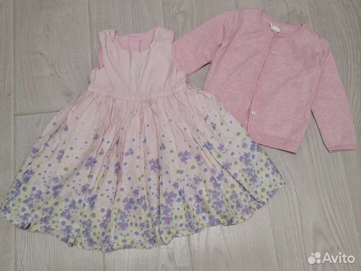 Платье и кофта мазекеа 2-3 года