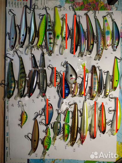 Воблеры волкеры разных фирм