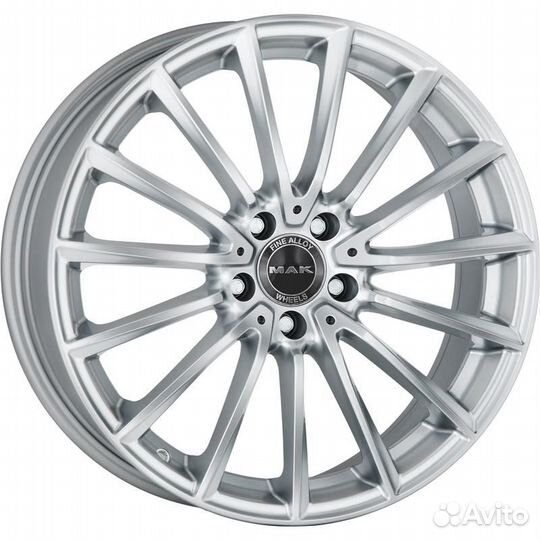 R18 5x112 9J ET50 D66,6 MAK Komet Silver