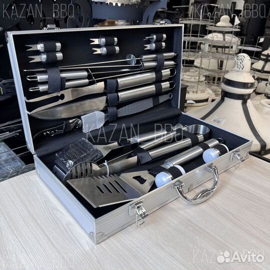 Набор для барбекю в кейсе
