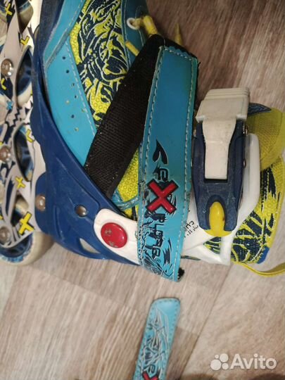 Роликовые коньки детские раздвижные