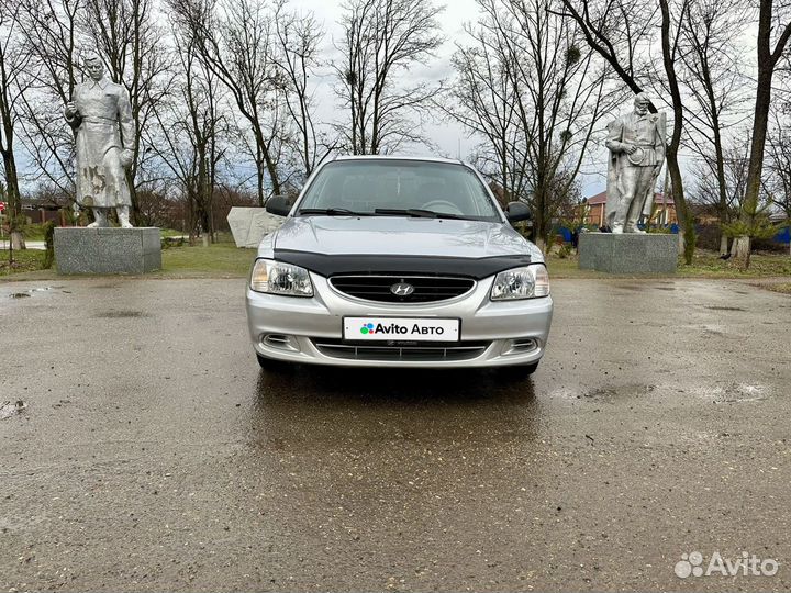 Hyundai Accent 1.5 МТ, 2007, 203 000 км