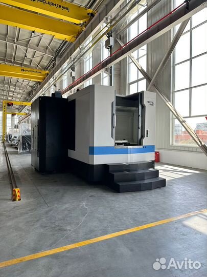 Горизонтальный 3-осевой обрабатывающий центр с чпу