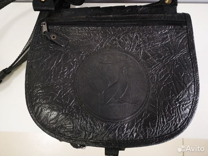 Ягдташ, сумка охотника, натуральная кожа