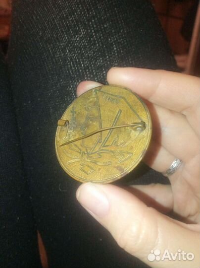 Брошь горячая эмаль СССР 