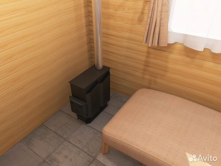 Печь на дровах Т-100