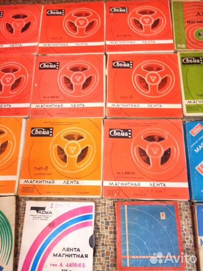 Магнитная лента, для катушечного магнитафона