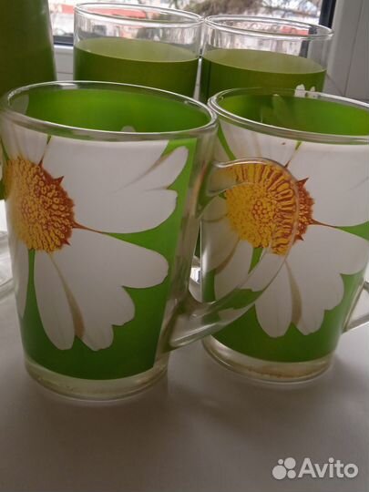 Набор кувшин и стаканы Luminarc с роиашками