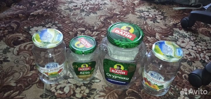 Банки стеклянные