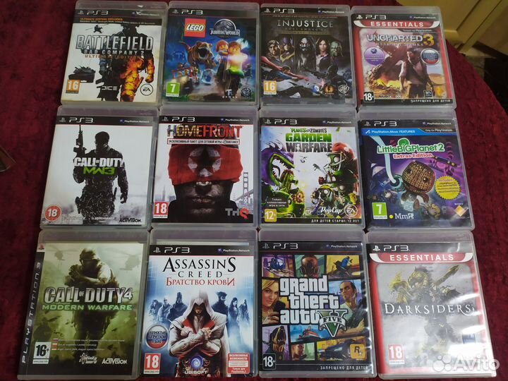 Игры для приставки Sony PlayStation 3 (PS3) Тачки