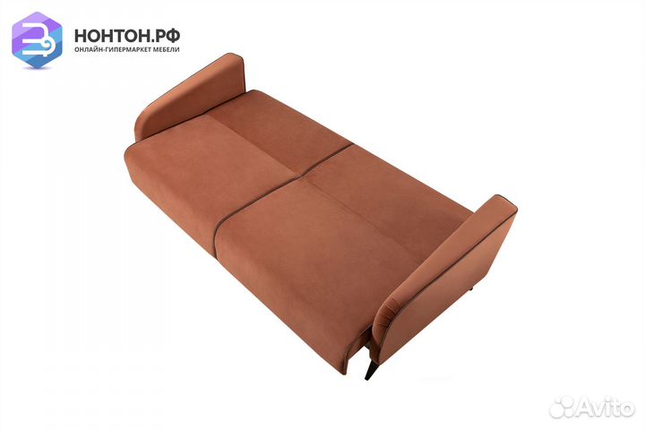 Диван книжка Ноэль терракотовый